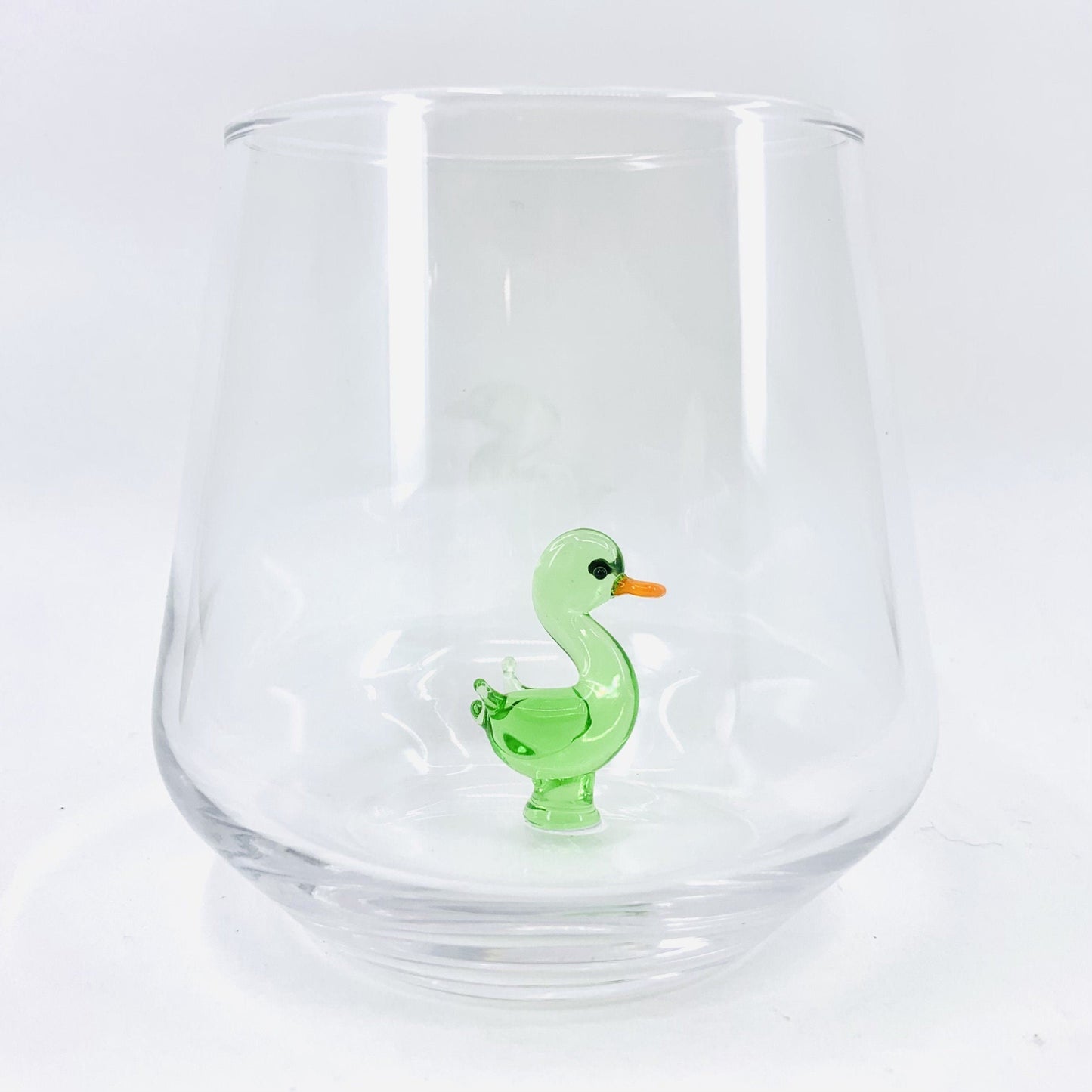 Tiny Animal Drinking Glass, Duck